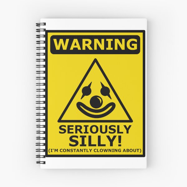 Item preview, OxyMORON - Seriously Silly Warning Sign designed and sold by aMIAzing.