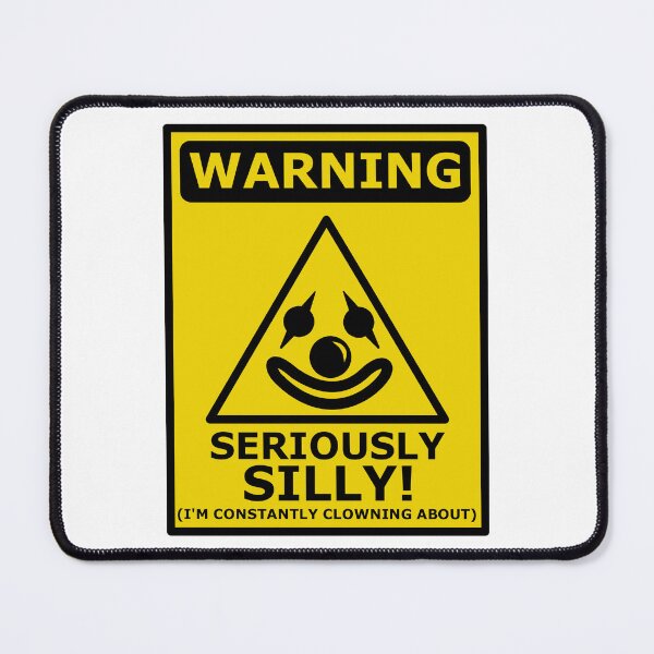 Item preview, OxyMORON - Seriously Silly Warning Sign designed and sold by aMIAzing.