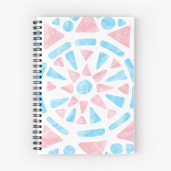 Item preview, Mandala Pink Blue Transgender Pride Flag designed and sold by JoyfulJen.