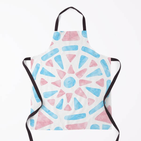 Item preview, Mandala Pink Blue Transgender Pride Flag designed and sold by JoyfulJen.