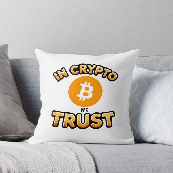 Item preview, In Crypto We Trust Bitcoin Logo designed and sold by NoCompetition.