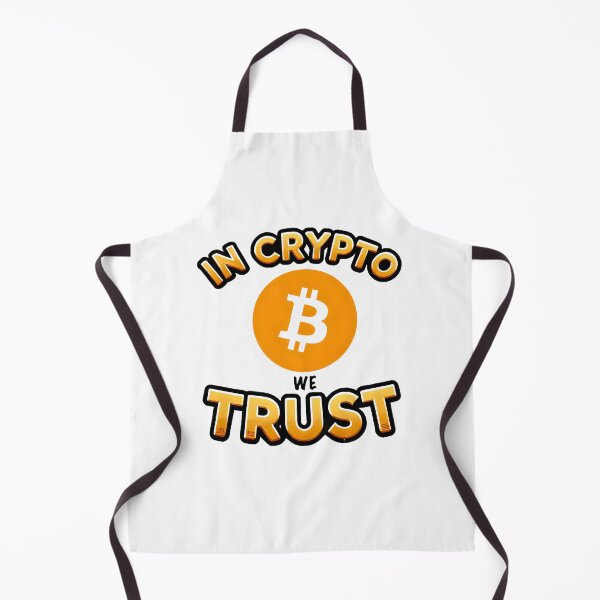 Item preview, In Crypto We Trust Bitcoin Logo designed and sold by NoCompetition.