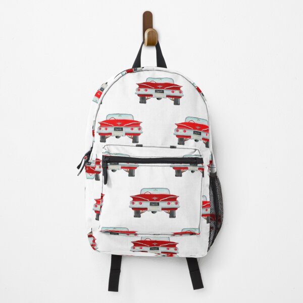 Item preview, Classic Red Convertible: Handpainted Retro Car Pattern designed and sold by Michael van der Hoorn.