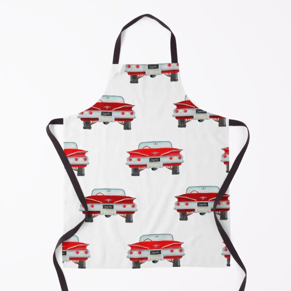 Item preview, Classic Red Convertible: Handpainted Retro Car Pattern designed and sold by Michael van der Hoorn.