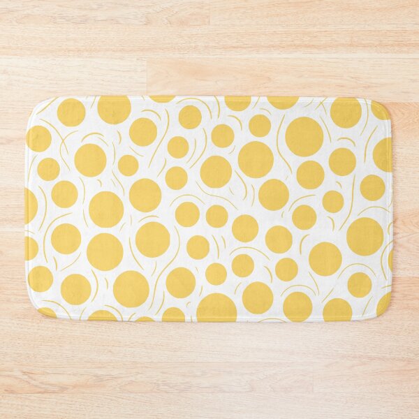 Item preview, Goldenrod Circles and lines pattern designed and sold by Pixevol.