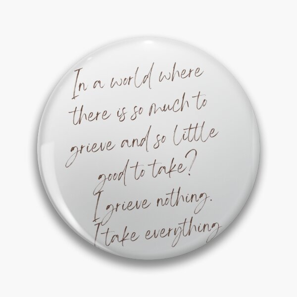 Item preview, Aaron Warner quote Shatter Me designed and sold by LEYLA Hunter.