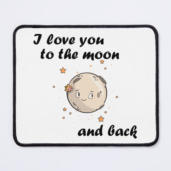 Item preview, I love you to the moon and back designed and sold by AhMath.