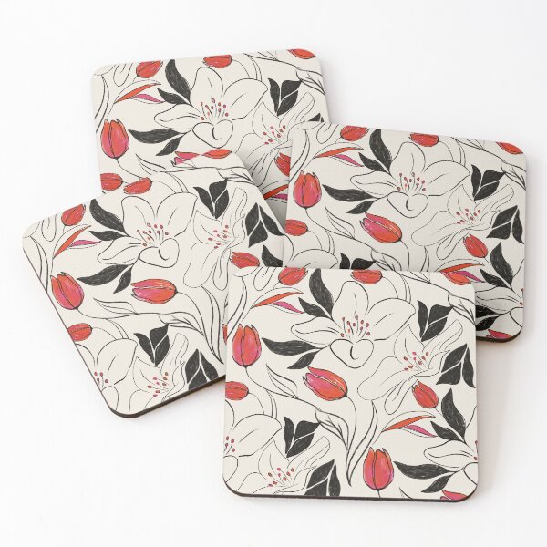 Item preview, Hand drawn  Floral Pattern designed and sold by Nora Gad.