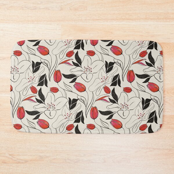 Item preview, Hand drawn  Floral Pattern designed and sold by Nora Gad.
