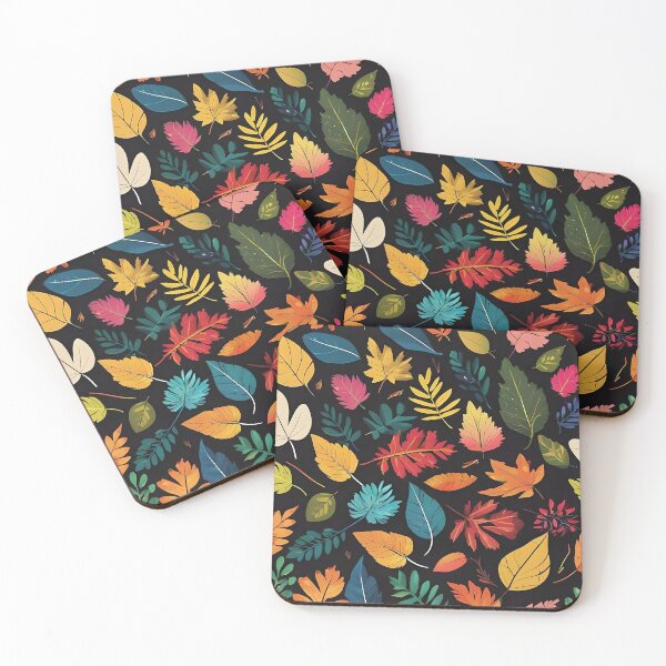 Item preview, Garden of Colorful Leaves designed and sold by Thai Vibe Studio.