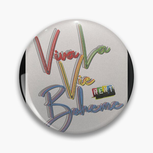 Item preview, La Vie Boheme - Rent Musical Design 3 designed and sold by Think In Scenes.
