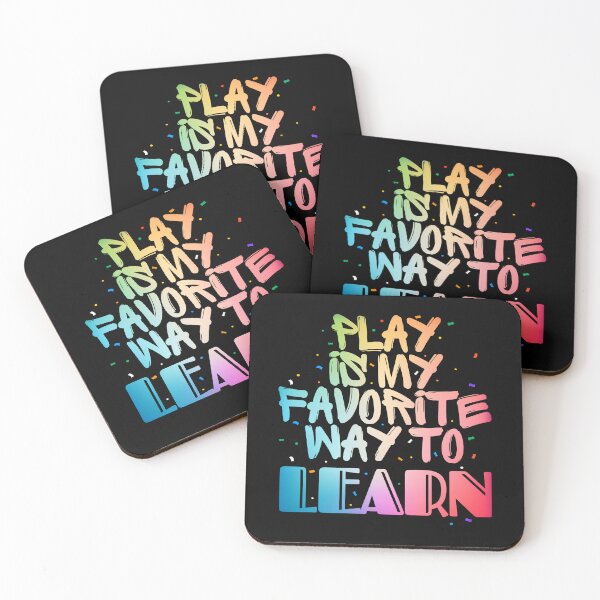 Item preview, Play Is My Favorite Way To Learn | Fun Learning Quote Shirt designed and sold by PixelGrafiks.