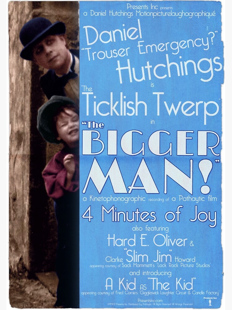 Thumbnail 3 of 3, Poster, The Bigger Man - Movie Poster designed and sold by PresentsInc.