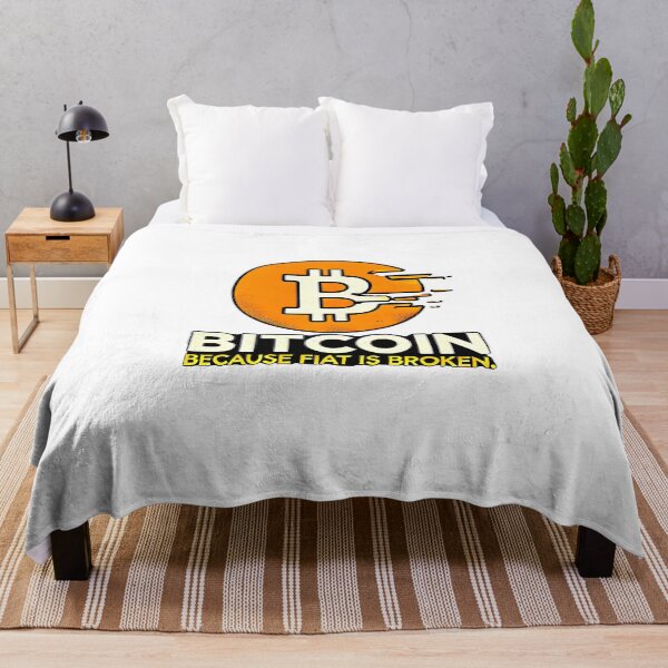 Artikelvorschau, Bitcoin, weil Fiat kaputt ist Krypto-Design entworfen und verkauft von NoCompetition.