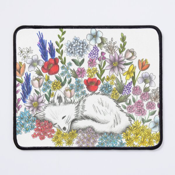 Item preview, Fox in the midst of Flowers designed and sold by CeciliaBattaini.