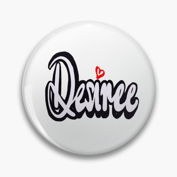 Item preview, Desiree girls name woman women’s first name in white cursive calligraphy personalised personalized customized name Gift for Desiree designed and sold by Artonmytee.