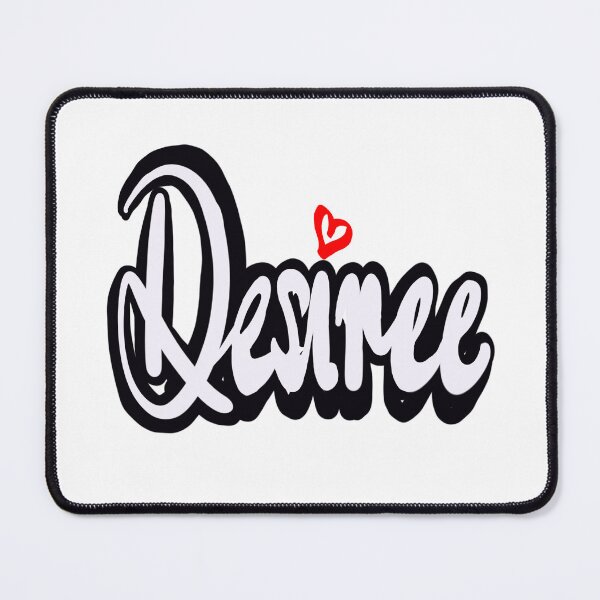 Item preview, Desiree girls name woman women’s first name in white cursive calligraphy personalised personalized customized name Gift for Desiree designed and sold by Artonmytee.