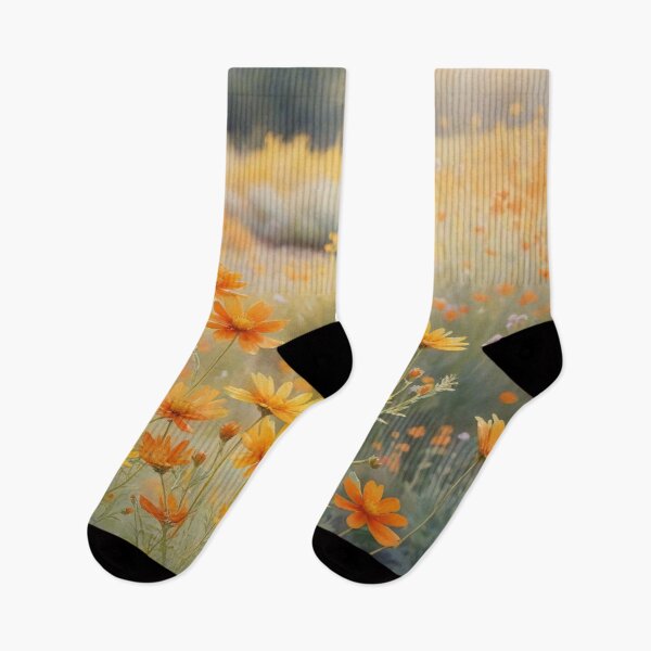 Item preview, Golden Meadow Bliss | Radiant Wildflower Landscape designed and sold by EyeArt Studio.