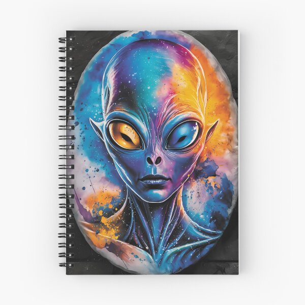Item preview, Futuristic Gray Alien: Extraterrestrial Art for Modern Decor designed and sold by charlypicazo.