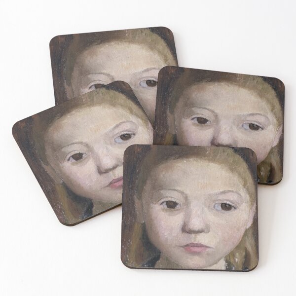 Item preview, Paula Modersohn Becker, Girl's Head designed and sold by Mauswohn.