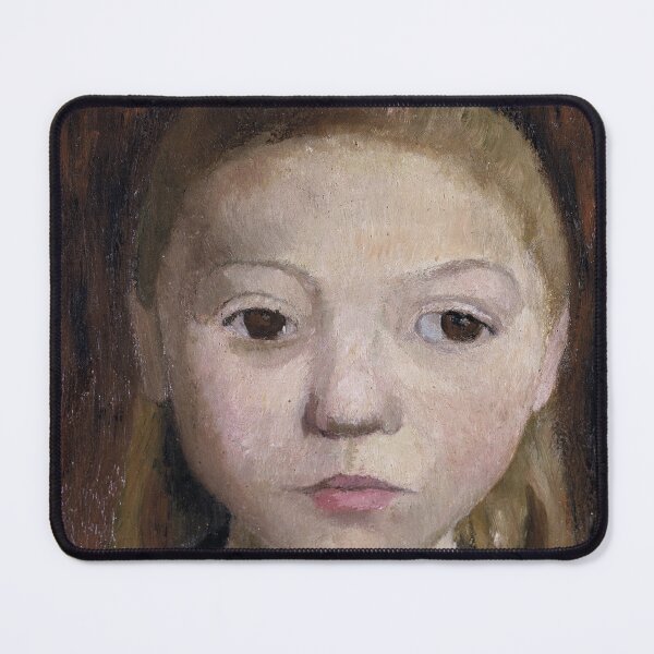 Item preview, Paula Modersohn Becker, Girl's Head designed and sold by Mauswohn.