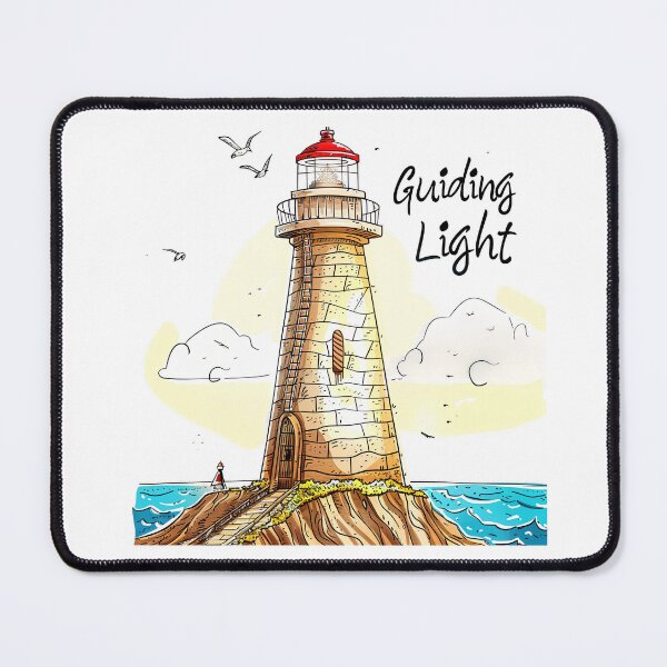 Item preview, Guiding Light: Majestic Lighthouse by the Sea designed and sold by kjon88.