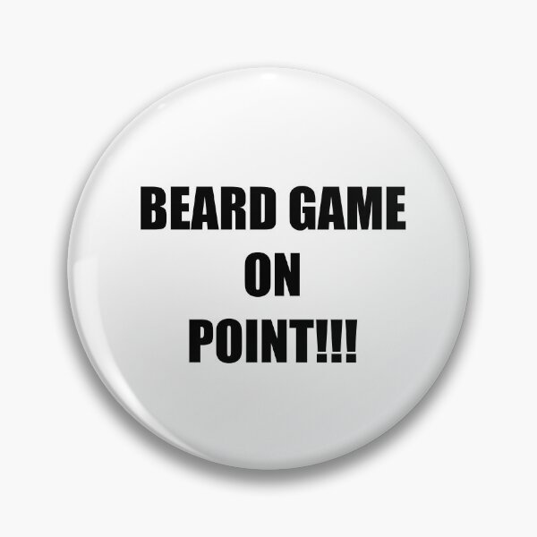 Item preview, Beard Game On Point: Bold Slogan Design designed and sold by GrizzlyCollective.