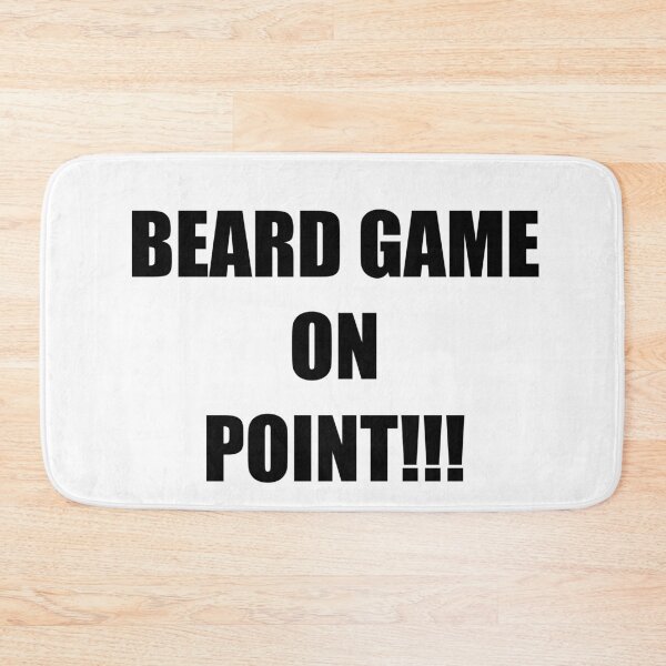 Item preview, Beard Game On Point: Bold Slogan Design designed and sold by GrizzlyCollective.