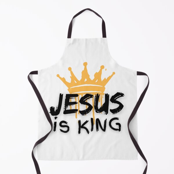 Item preview, Jesus is King (black) designed and sold by CherishedCloset.