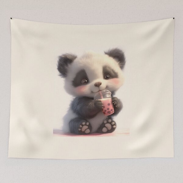 Item preview, Cute baby kawaii panda designed and sold by MyMagicPixel.