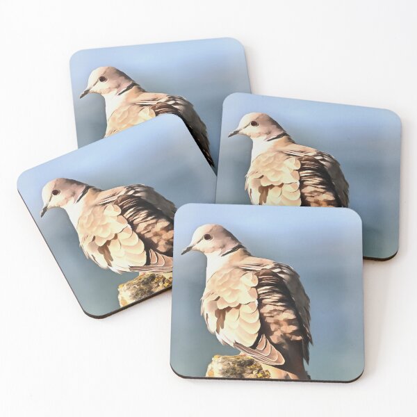 Item preview, Eurasian Collared Dove Wildlife Art designed and sold by taiche.
