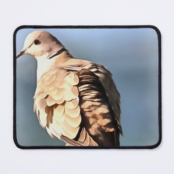 Item preview, Eurasian Collared Dove Wildlife Art designed and sold by taiche.