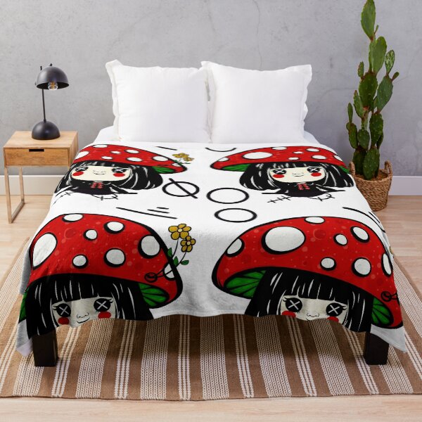 Item preview, Shroom Girl Ira with Abstract Pattern designed and sold by VOKED.