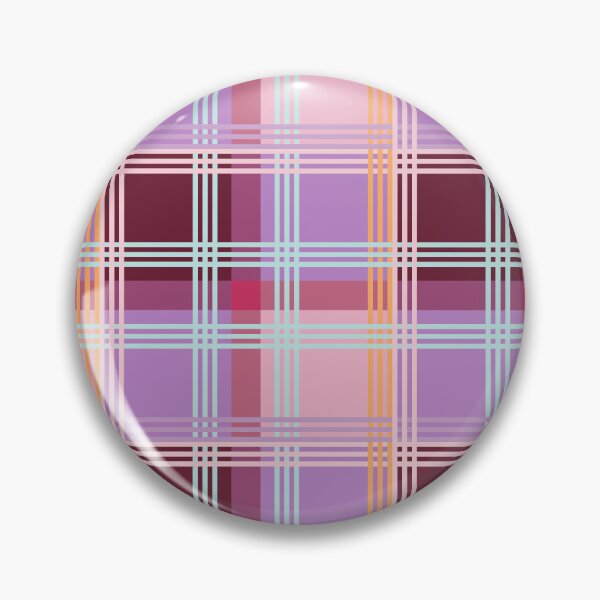 Item preview, Tartan, Multi-colored check, pink, lilac, burgundy designed and sold by Alex  Blud.
