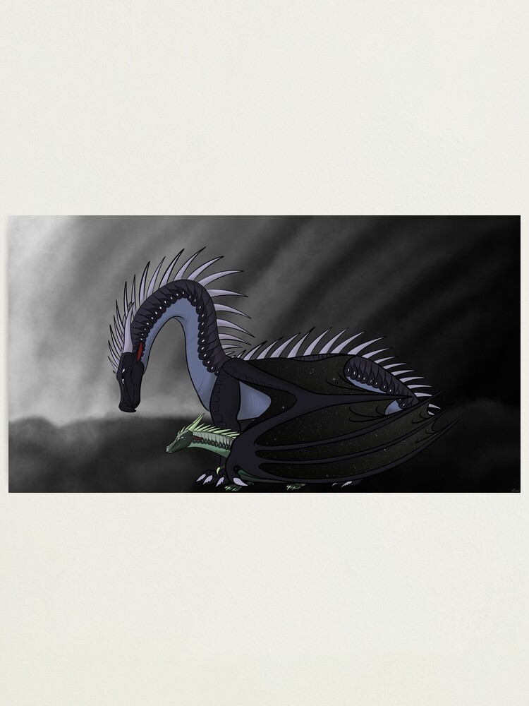 Darkstalker And Moonwatcher Photographic Print By Seraphina97 Redbubble