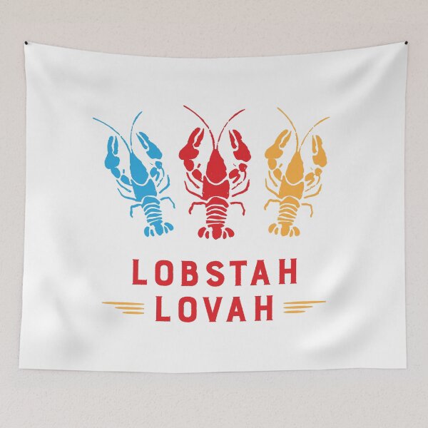 Item preview, Lobstah Lovah Maine Cape Cod Lobster designed and sold by AntiqueImages.