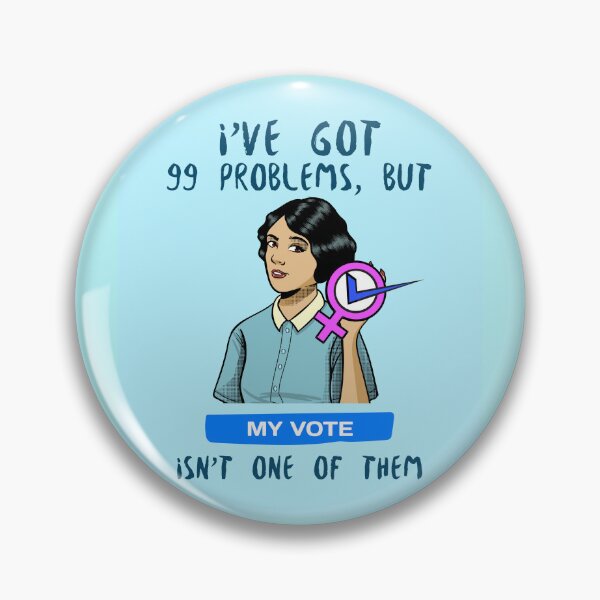 Item preview, 99 PROBLEMAS PERO MI VOTO NO ES UNO designed and sold by Shoppers-Secret.