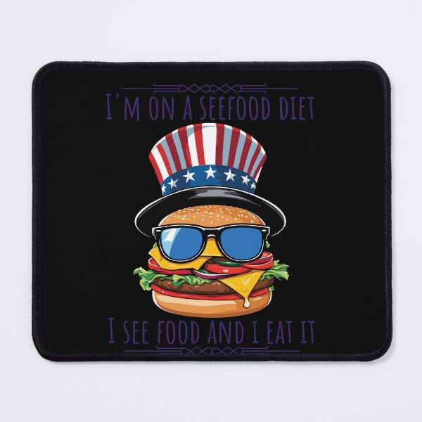 Item preview, Funny Diet Slogan For Bbq Parties 4th Of July designed and sold by LuminOrb.