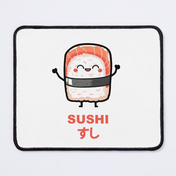 Item preview, Sushi Cute Kawaii Character illustration japan japanese food designed and sold by LD ART.