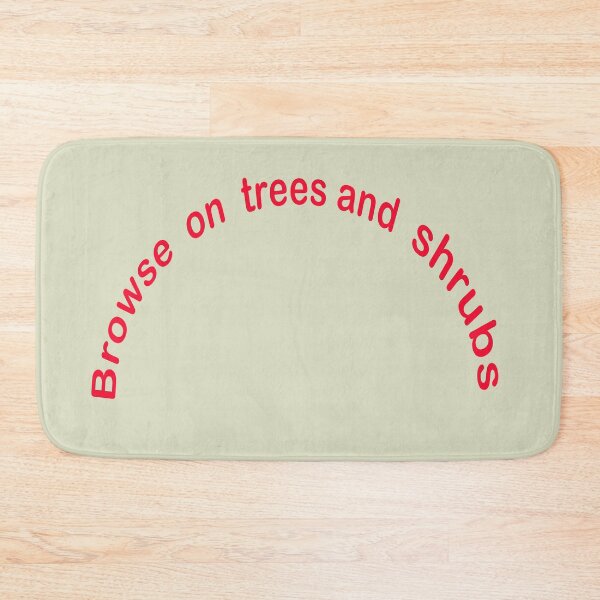 Item preview, Exclusive Browsing on trees and shrubs designed and sold by annenambiro.
