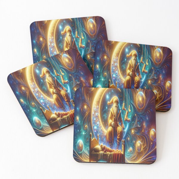 Item preview, Moonlit Guardians: Enchanting Bedtime Scene designed and sold by nachiemlasm.