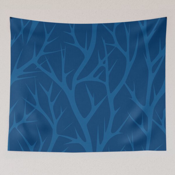 Item preview, Blue Branch pattern designed and sold by Pixevol.