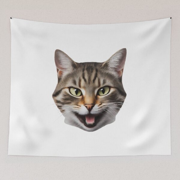 Item preview, Hilarious Cat Expressions - Funny Cat Faces for Cat Lovers designed and sold by hamishby.