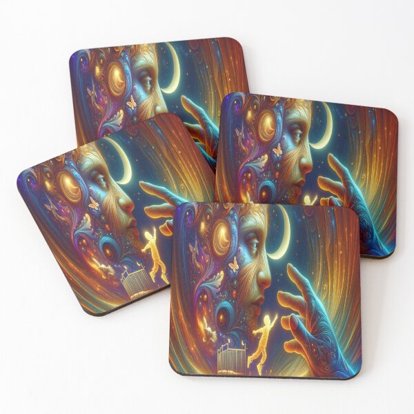 Item preview, Nocturnal Serenity: Whimsical Moonlit Dreams designed and sold by nachiemlasm.