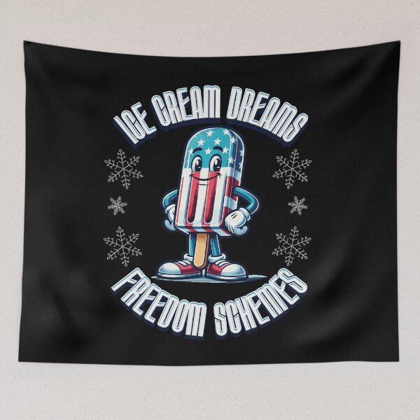 Item preview, Funny Ice Cream 4th Of July Memorial Day designed and sold by LuminOrb.