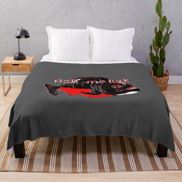 Item preview, Piranha Fish me luck Predator Amazon Carnivore black designed and sold by 4rpixs.