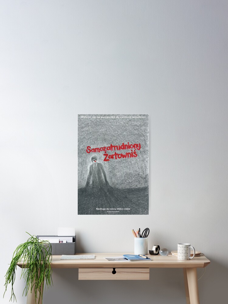 Thumbnail 2 of 3, Poster, Freelance Giggle-oh Movie Poster - Polish designed and sold by PresentsInc.