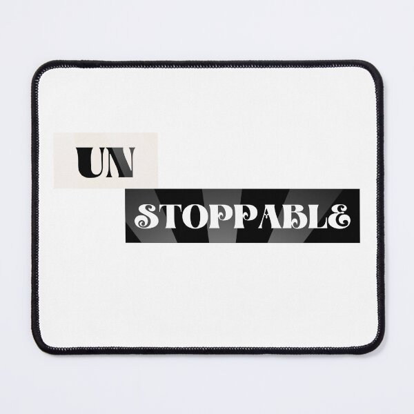 Item preview, Unisex Featured Apparel - 'Unstoppable' Custom modern Design designed and sold by Designer-Haven.