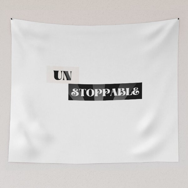 Item preview, Unisex Featured Apparel - 'Unstoppable' Custom modern Design designed and sold by Designer-Haven.