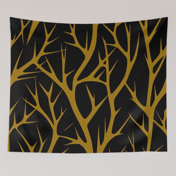 Item preview, Gold Branch pattern designed and sold by Pixevol.